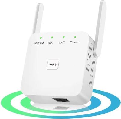 China Indoor and Signal Amplifier Global Version WiFi Repeater Pro Amplifier Router 300Mbps 2.4G Repeater Network Wireless Router 2 Antenna Home for sale