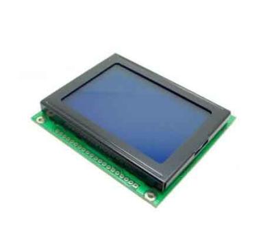 China 128x64 graphic LCD display 3.3V 5V EG12864C-SMW for sale