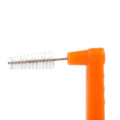 China New Arrival Eco-friendly Advanced Interdental Brush Biodegradable Wire Brush Oral Interdental Brush for sale