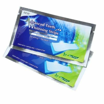 China 28 Daily Home Safe Natural Professional Teeth Whitening Strips 3d Strips for sale