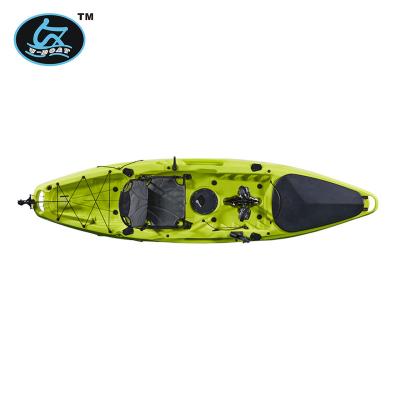 China Fishing traveling kayak 2020 designed electric fishing kayak UBP-K1 pedal drive U-boat new designed for sale