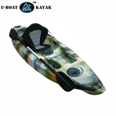 China LLDPE Hot Sale Professional Single Canoe Fishing Kayak Sit On Top for sale