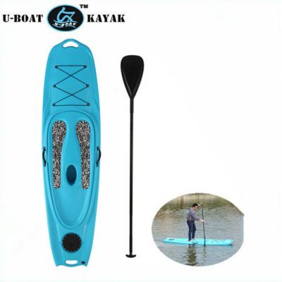 China LLDPE plastic sampan paddle boards for surfing for sale