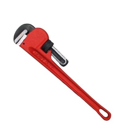 China Durable Wholesale Tubing Tools Durable Heavy Duty Straight Adjustable Pipe Wrench for sale