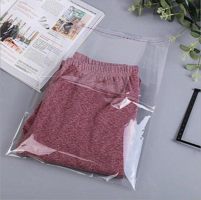 China Recycled Materials Wholesale Custom Self Seal Adhesive Opp Cello Bags Plastic OPP Bag for sale