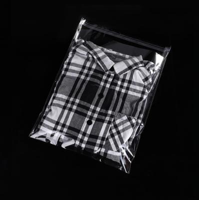 China Recycled Materials Clear Self Adhesive Opp Bag Opp Package Bag With Choking Warning for sale