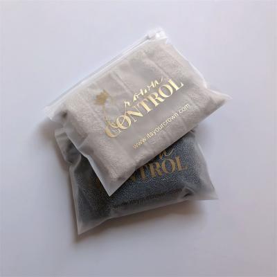 China BIODEGRADABLE Custom Printed Ziplock Plastic Bags Transparent Bag Packaging For Clothes for sale