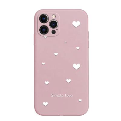 China Wholesale Picture Soft Painting Babysbreath TPU Mobile Phone Case Shockproof For iPhone For Android Phone Case for sale