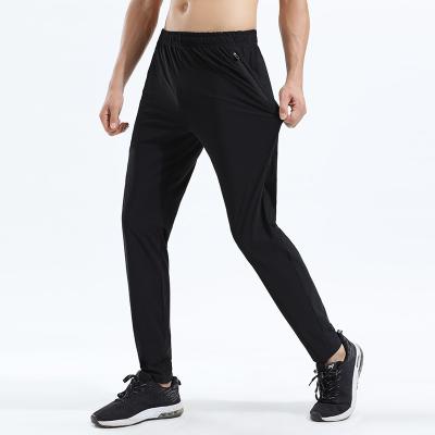 China Anti-wrinkle men premium high quality nylon spandex slim fit  sweatpants jogger pants for for sale