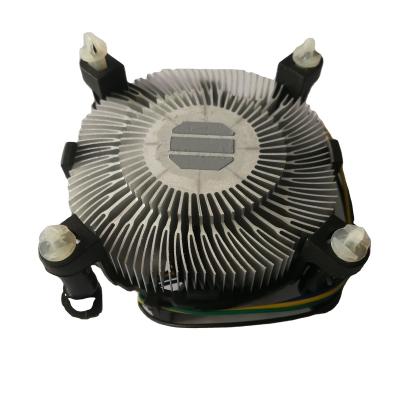 China Computer Case Cpu Cooler for INTEL lga 1155 LGA775 Computer 1156 1150 4Pin Aluminum CPU Heatsink Cooler for sale