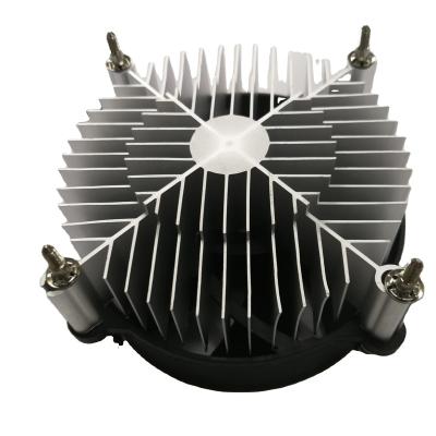 China Computer Case Low Profile CPU Cooler For INTEL lga 1155 Cooler Computer 1156 1150 4Pin CPU Aluminum Copper Heatsink Fan for sale