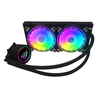 China Customizable Computer Case OEM Factory PC Case Cooling LED Lights Fan Liquid CPU Fan for Cooling Fan CPU Cooler Water cpu air amd intel rgb c for sale