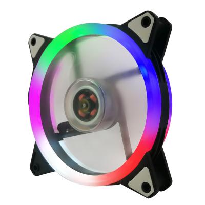 China Factory Direct Computer Case With Remote Control Computer Case Fan Led Cpu PC Fan 120mm RGB Cooling Fans for sale