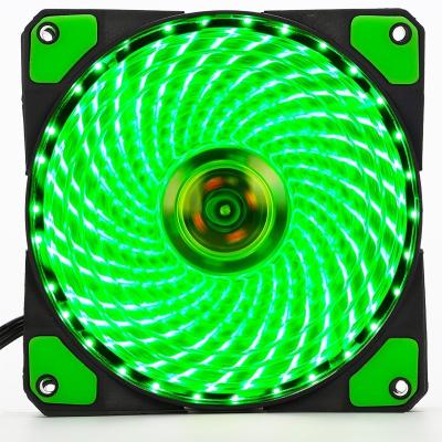 China Computer Case Factory Direct With Remote Control Computer Case Fan 33 Greed Led Cpu PC Fan 120mm RGB Cooling Fans for sale