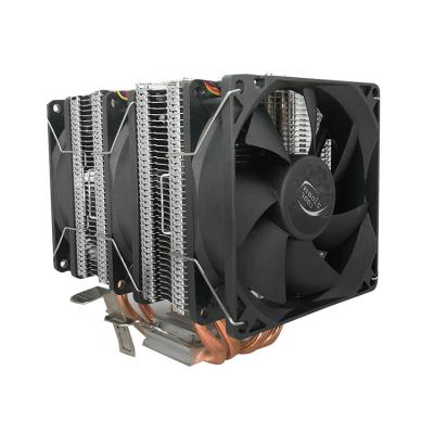 China High End Universal Cpu Fan Paster Gaming Case LGA 17001200 90Mm 4 Pin Black Cpu Radiator Computer Fan for sale