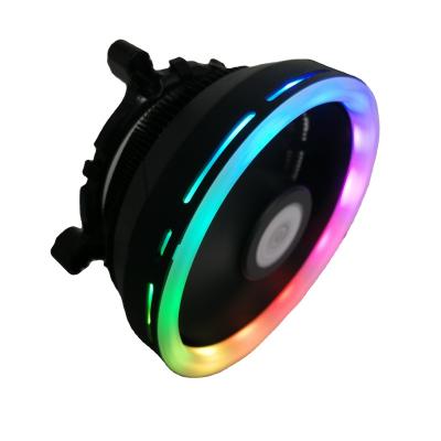 China Factory Direct Support Intel&AMD CPU Cooler RGB Fan Computer Heatsink Fan LED Color Cooler Computer Case LGA 1700 1200 for sale