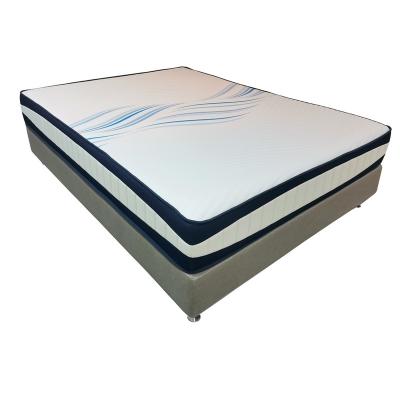 China 2022 Newest Wholesale Mattress Foldable Full OEM King Size Double Ripple Cover Bedroom Sponge Memory Foam Mattress for sale