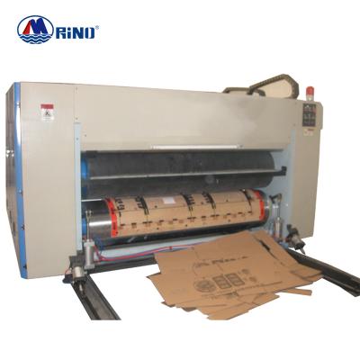 China Corrugated Carton Box HP Machine For Making Corrugated Carton Box Cable Printer With Slotter for sale