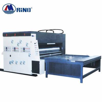 China Corrugated carton box HP corrugated carton auto longway flexo printer with slotter machine for sale