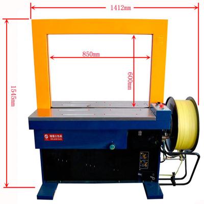 China Superb Rino Automatic Strapping Machine food with above press for sale