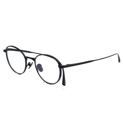 China High Quality Customized Titanium Eyeglasses Reading And More Frame Small Size Retro Optical Frame for sale