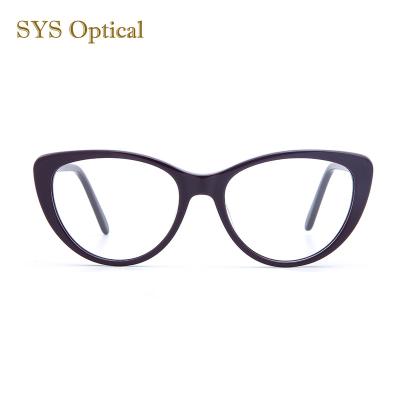 China For All People China OEM ODM ODM Acetate Optical Frames Cat Eye Glasses Acetate Optical Frames Manufacturers for sale