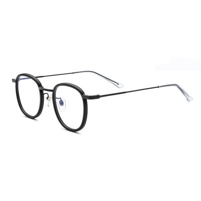 China Reading and more new models Shenzhen quality titanium acetate optical frame designer eyeglasses frames for sale