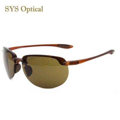 China Fashion Sunglasses TR Rimless Sunglasses Soft Sport Sun Glasses for sale