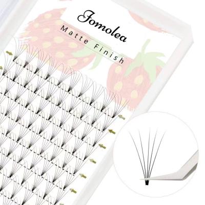 China 3D/4D/5D/6D/8D/10D/12D/14D Pre Made Easy Fan Faux Mink Volume Eyelash Extensions for sale