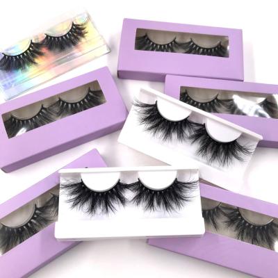 China Synthetic Faux Mink Lashes Best Free Sample Thick Private Label for sale