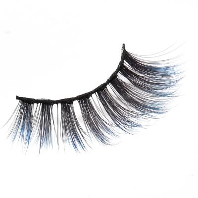 China Wholesale Natural Soft Handmade Eyelashes Colored Lashes Korea 100% Handmade 3D 6D 9D Seller Lashes for sale