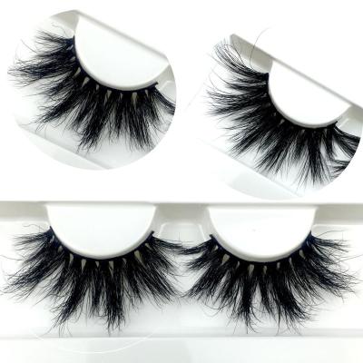 China 25 mm 5d mink eyelashes sale 3d mink eyelashes thick 100% thick mink eyelashes lashes free sample for sale