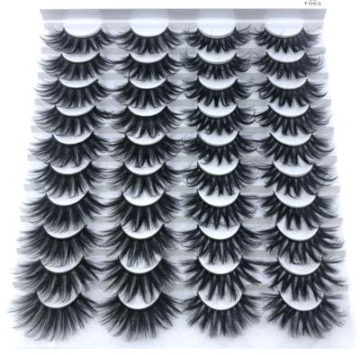 China Full natural soft wholesale strip lashes seller 3d silk lashes lashes box packing custom private label faux mink eyelashes for sale