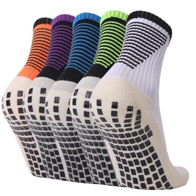 China Breathable Crew Anti Slip Socks Football Non Slip Football Socks Non Slip Soccer Socks for sale