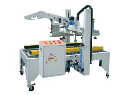 China Automatic Flaps Folding Carton Box Sealing Machine Electrical Control Easy Operation for sale