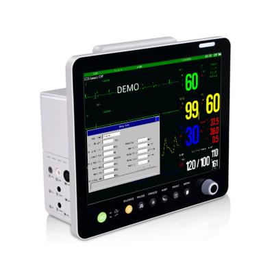 China Bedside/ICU Sinnor SNP9000W 12.1 Inch ICU Hospital Operating Room Multiparameter Patient Monitor Portable Multiparameter 6 Patient Monitor for sale