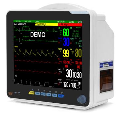 China Bedside/ICU Sinnor SNP9000N Meditech Patient Monitor 12inch Touch Screen Multiparameter Patient Monitor for sale