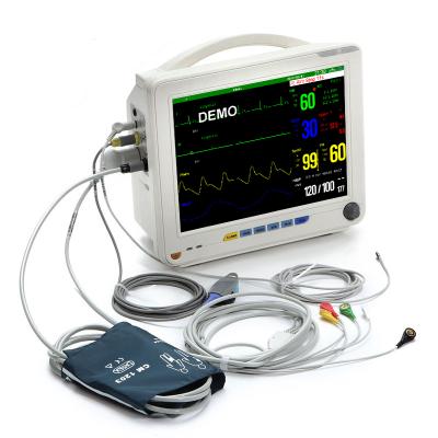 China Bedside/ICU Sinnor SNP9000N12.1 Inch Multiparameter Veterinary Patient Monitor for sale