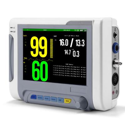 China Bedside/ICU Sinnor SNP7000 ICU Etco2 Portable Multi Cardiac Blood Pressure Patient Monitor for sale