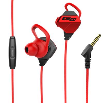 China In-Ear E-sports Gaming In-Ear Headphones Earphone With Microphone Kulaklik 3.5M Gaming Earphone Headset For PC And Mobile for sale