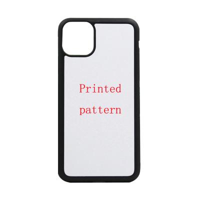 China Hot Selling Shockproof 2D Sublimation White TPU+PC Cell Phone Case With Aluminum Insert For iPhone 11 Pro Max for sale