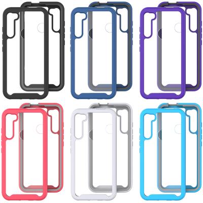 China 360 Anti-Fall Protection Heavy Duty Bumper TPU Full Back Clear Phone Cover For Motorola E6s Edge Plus G8 G9 Play for sale