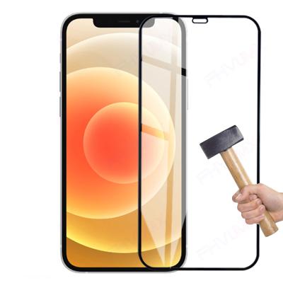 China Full 9D Mobile Phone Protective Glass For Apple iPhone 12 mini 11 pro X XS XR Max Screen Protector Film For iphone 7 8 6 6S Plus Se 5S Glass for sale