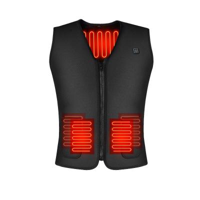 China Anti-wrinkle Heating Vest Fever Suit Clothing Electric Thermal Vest Skiing Outdoor Fishing Heating Heating Clothes Heated Vest for sale