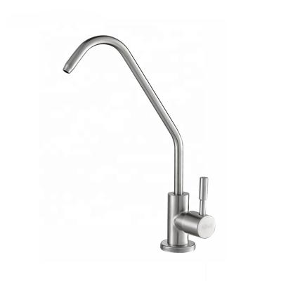 China Exterior Brass Material Wall Mount Golden 2 Way RO Water Filter Faucet for sale