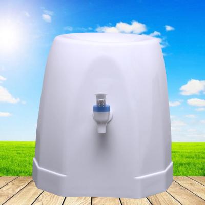 China Hotel No Hot No Cold Non Electric Desktop Plastic Tankless Mini Water Dispenser for sale