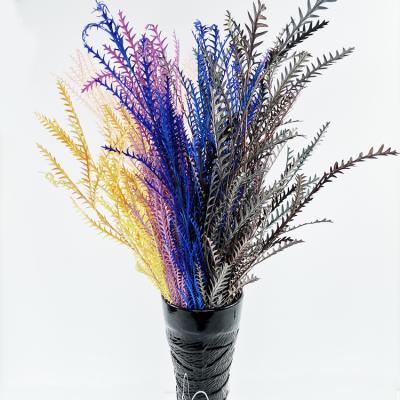 China Europe success SumFlora 2020 Yunnan wholesale multicolor preserved flowers wedding decoration flower serrated leaf for sale