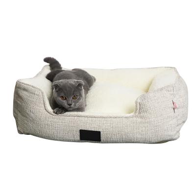 China Breathable Sofa Good Design Dog Beds Manufacturer Wholesale Pet Bed Soothing Luxury Pet Bed for sale