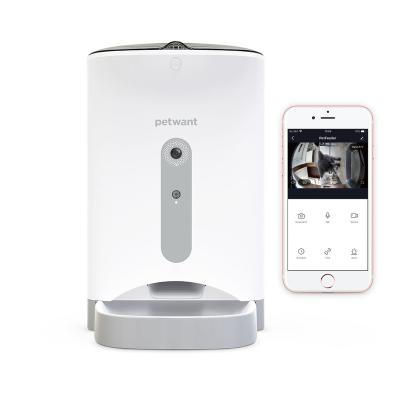 China Modern Style Automatic Pet Driver Camera 4.3L Capacity Pet Camera Pet Camera Food Dispenser for sale