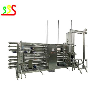 중국 Instantaneous UHT Sterilizer Machine 0.5t/H Capacity 판매용